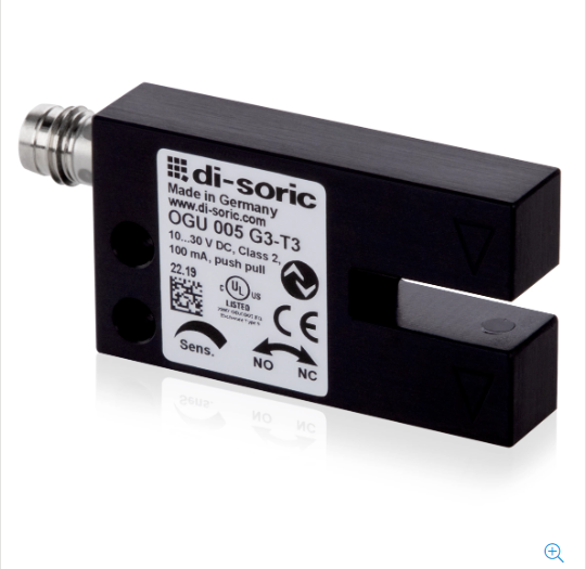 德国DI-SORIC带LED的槽型光电开关OGU 005 G3-T3