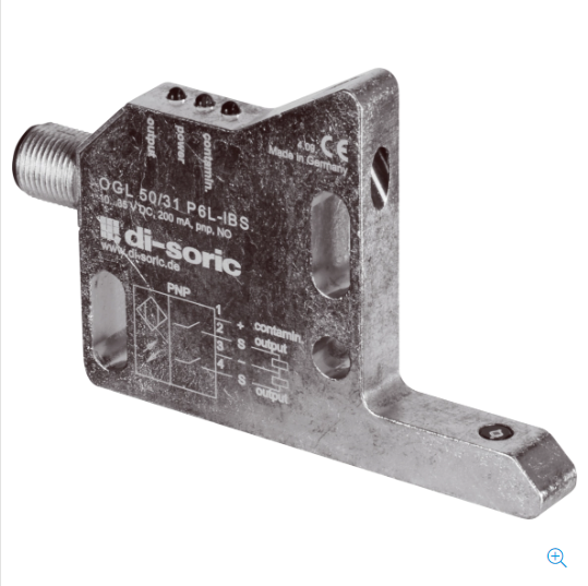 德国DI-SORIC角型光电开关OGL 50/31 P6L-RIBS