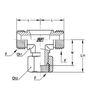 意大利RACFLUID 60° BSP 锥形密封管件4TGL-1.1/2