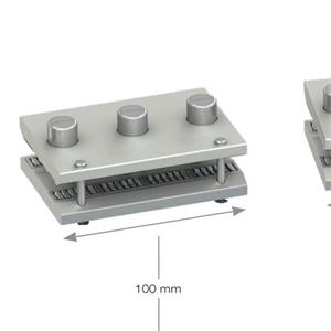 瑞士STAUBLI双面叉形插接器GSRD5-100