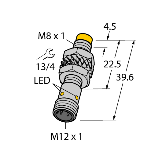 德国TURCK图尔克电感式传感器NI3-M08K-VP6X-H1341