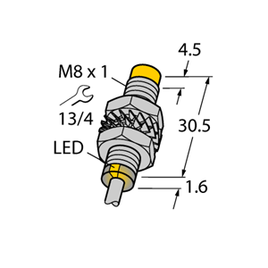 德国TURCK图尔克电感式传感器NI3-M08-AP6X