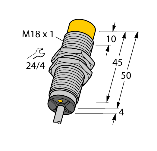 德国TURCK图尔克电感式传感器NI14-M18-AD6X
