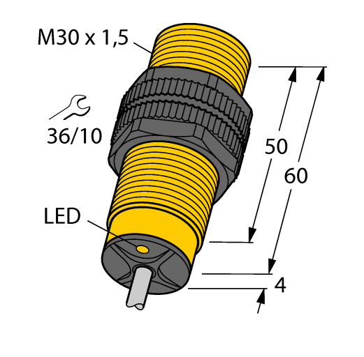 德国TURCK图尔克电感式传感器BI10U-S30-AP6X