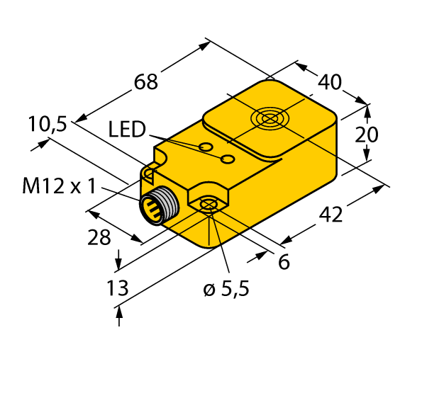 德国TURCK图尔克电感式传感器BI15U-Q20-AP6X2