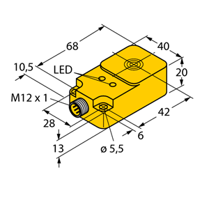 德国TURCK图尔克电感式传感器BI15U-Q20-AP6X2