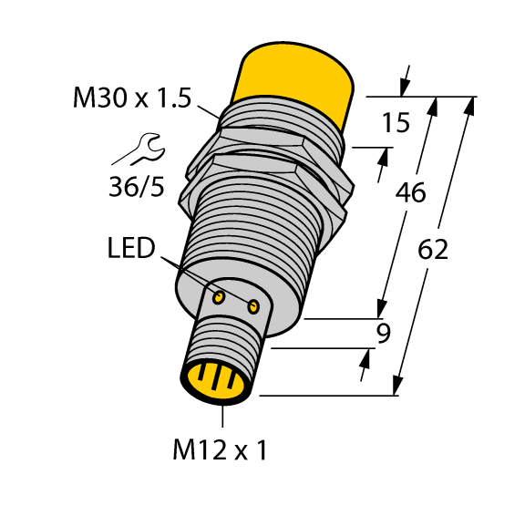 德国TURCK图尔克电感式传感器NI20U-EM30-AP6X-H1141