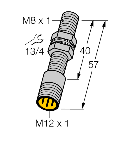 德国TURCK图尔克电感式传感器BI1.5-EG08-Y1-H1341
