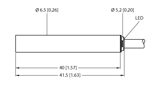 德国TURCK图尔克电感式传感器BI2-EH6.5-AN6X