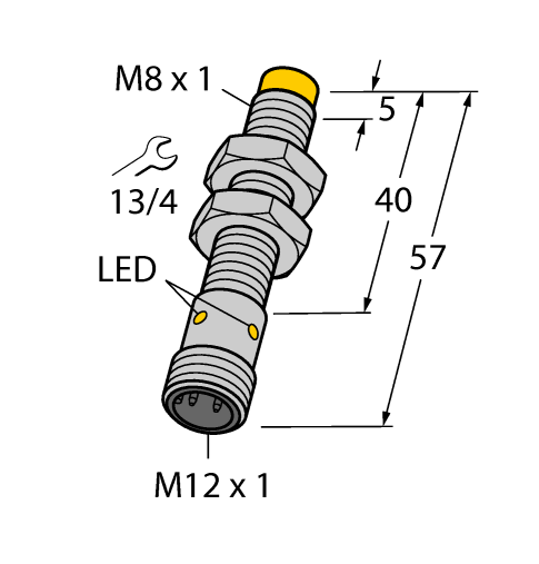 德国TURCK图尔克电感式传感器NI4U-EG08-AP6X-H1341