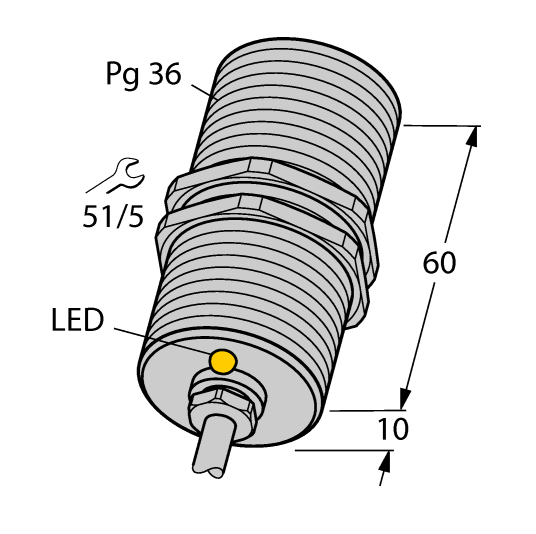 德国TURCK图尔克电感式传感器BI20-G47-AP4X