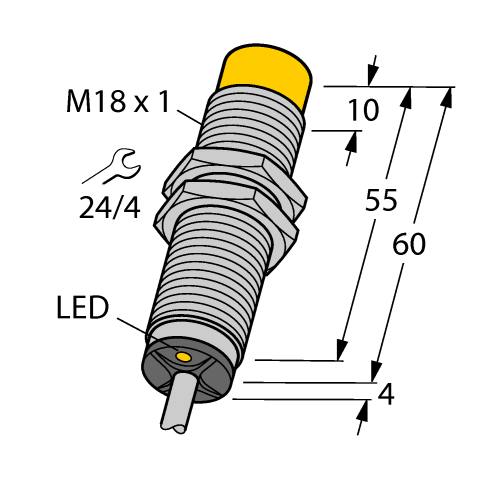德国TURCK图尔克电感式传感器NI15U-M18M-VP6X