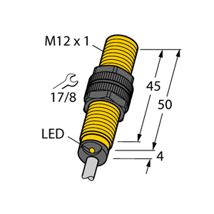 德国TURCK图尔克电感式传感器NI8U-S12-AP6X
