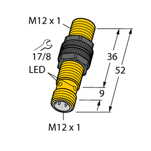 德国TURCK图尔克电感式传感器NI8U-S12-AP6X-H1141