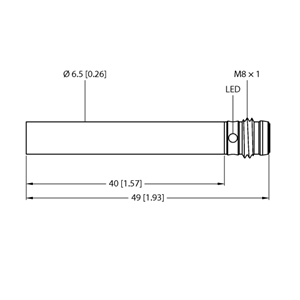 德国TURCK图尔克电感式传感器BI2-EH6.5-AP6X-V1131