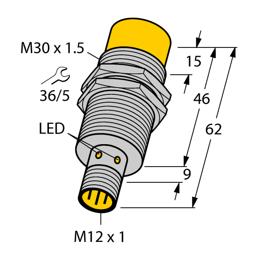 德国TURCK图尔克电感式传感器NI30U-M30-VP6X-H1141