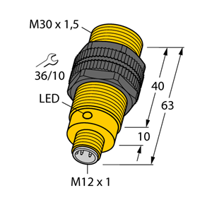德国TURCK图尔克电感式传感器NI15-S30-AP6X-H1141