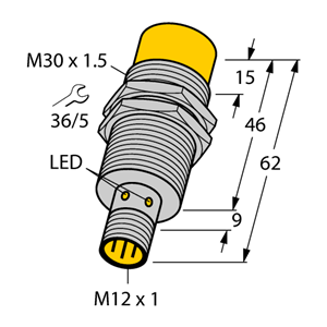 德国TURCK图尔克电感式传感器NI30U-M30-VP6X-H1141