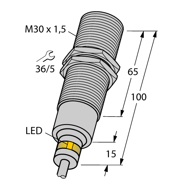 德国TURCK图尔克电感式传感器BI10-EM30D-VP6X/S120