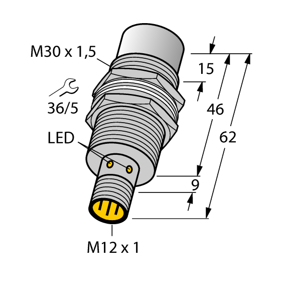 德国TURCK图尔克电感式传感器NI20U-MT30-AP6X-H1141