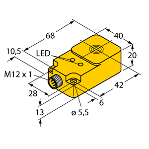 德国TURCK图尔克电感式传感器NI25-Q20-AP6X2-H1141