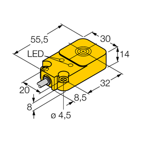 德国TURCK图尔克电感式传感器NI20-Q14-AP6X2