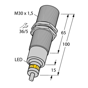 德国TURCK图尔克电感式传感器BI10-EM30D-VP6X/S120