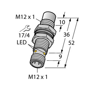德国TURCK图尔克电感式传感器NI10U-MT12-AP6X-H1141