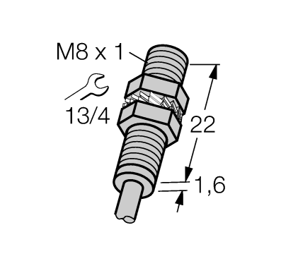 德国TURCK图尔克电感式传感器BI1.5-EG08K-Y1