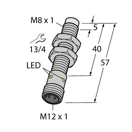 德国TURCK图尔克电感式传感器NI6U-EGT08-AP6X-H1341