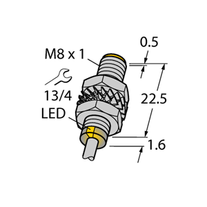 德国TURCK图尔克电感式传感器BI3-M08K-AP6X