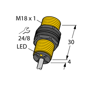 德国TURCK图尔克电感式传感器NI10-P18-Y1X/S97