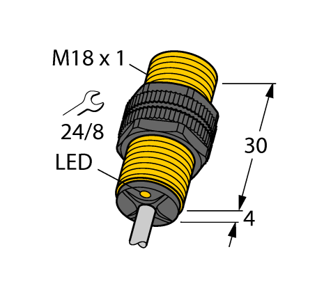 德国TURCK图尔克电感式传感器NI20-CP40-VP4X2