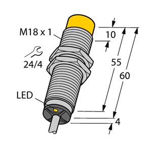 德国TURCK图尔克电感式传感器NI8-M18-LIU