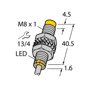德国TURCK图尔克电感式传感器NI3-M08E-AP6X
