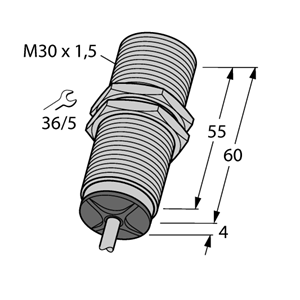 德国TURCK图尔克电感式传感器BI10-M30-LIU
