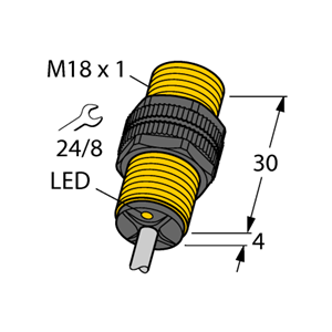 德国TURCK图尔克电感式传感器NI10-P18-Y1X