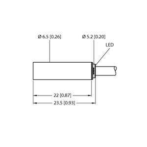 德国TURCK图尔克电感式传感器BI1.5-EH6.5K-AP6X