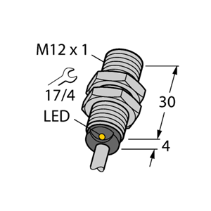 德国TURCK图尔克电感式传感器BI4-G12K-AP6X