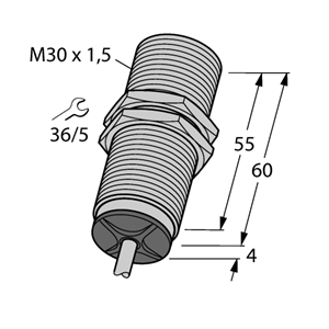 德国TURCK图尔克电感式传感器BI10-M30-LIU