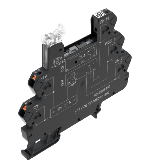 WEIDMULLER魏德米勒继电器底座TRP 120VAC RC 2CO EMPTY