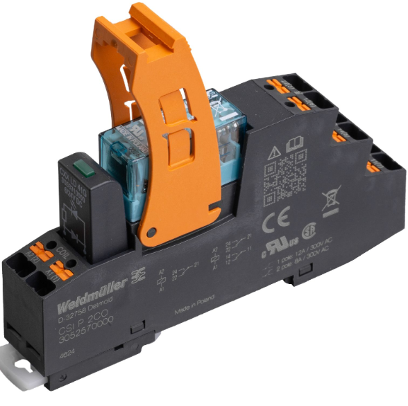 WEIDMULLER魏德米勒继电器CRIKIT S 24VDC 1CO L/D