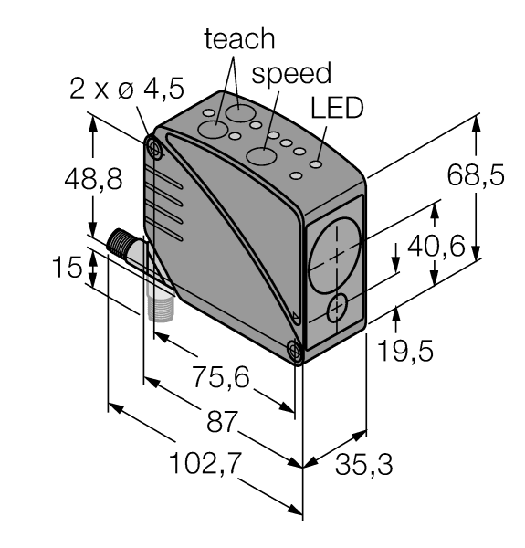 德国TURCK图尔克光电传感器LT3PILVQ