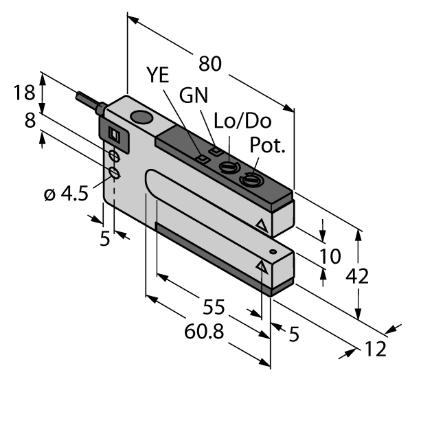 德国TURCK图尔克光电传感器SLM10B6