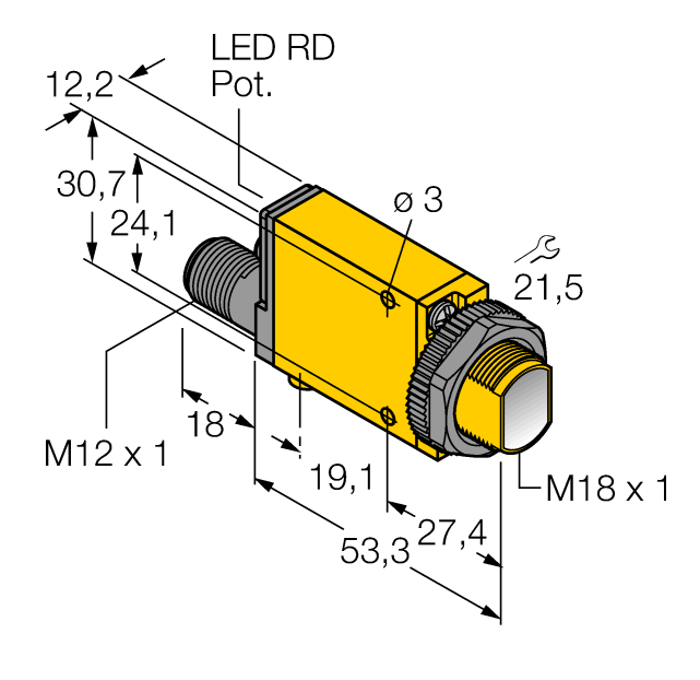 德国TURCK图尔克光电传感器SM312LVAGQD