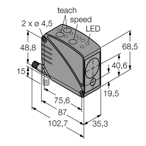 德国TURCK图尔克光电传感器LT3PILVQ