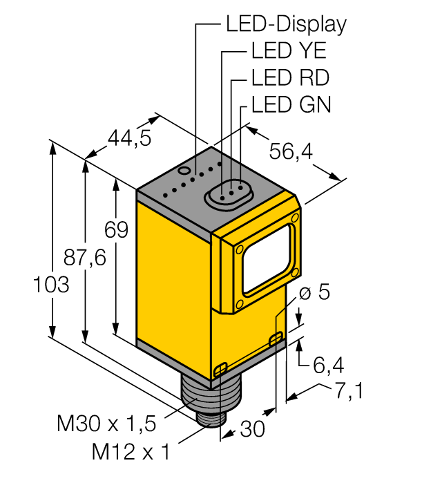德国TURCK图尔克光电传感器Q45BB6DLQ5