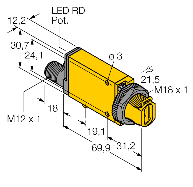 德国TURCK图尔克光电传感器MIAD9FQ