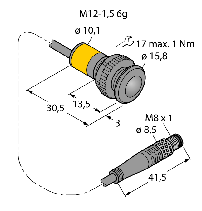 德国TURCK图尔克光电传感器SB12TRPRQ3
