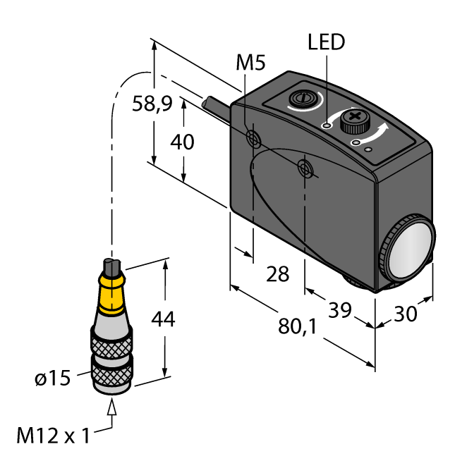 德国TURCK图尔克光电传感器R58ACG1Q
